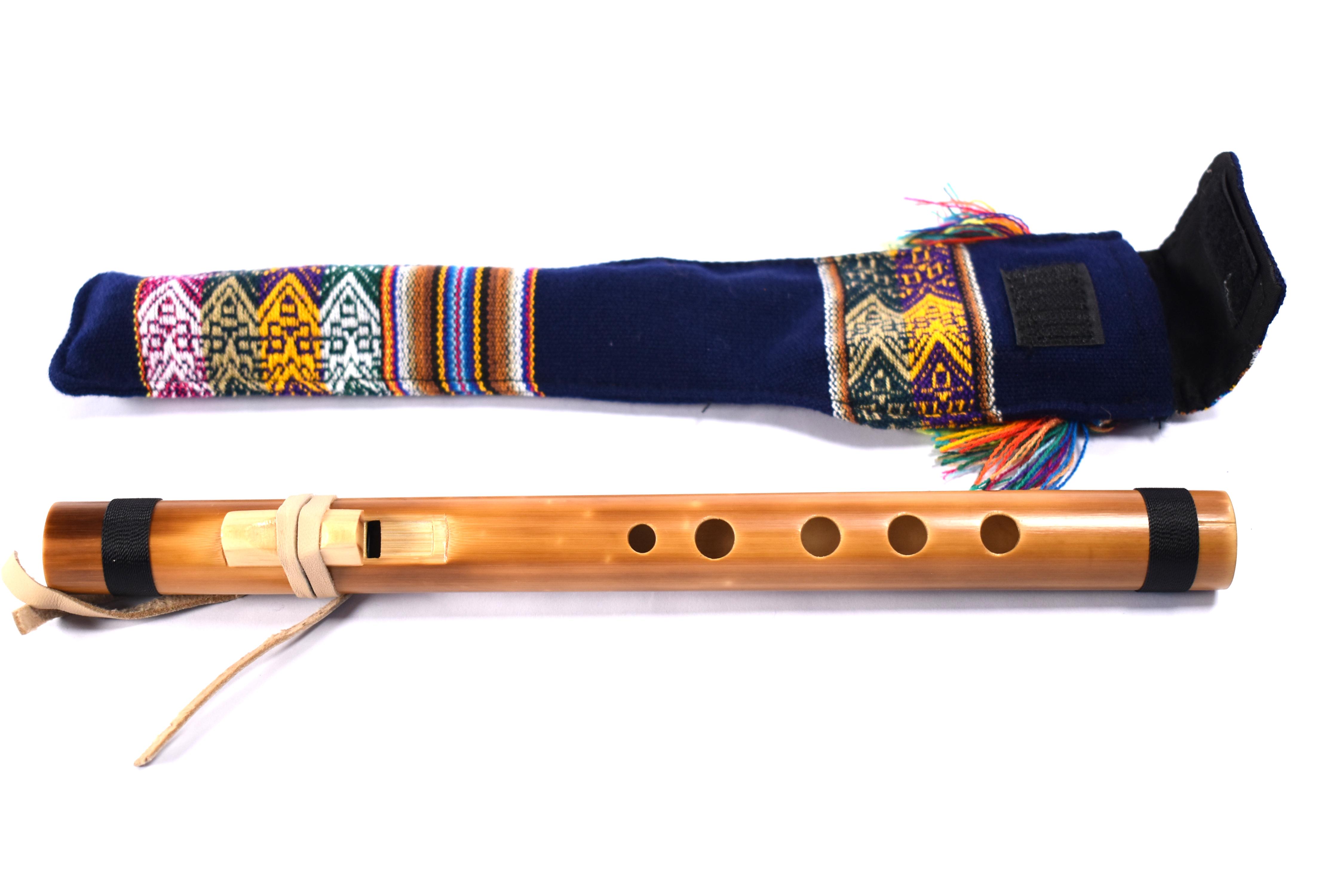 Native American-Style Flute — C Major with Bag