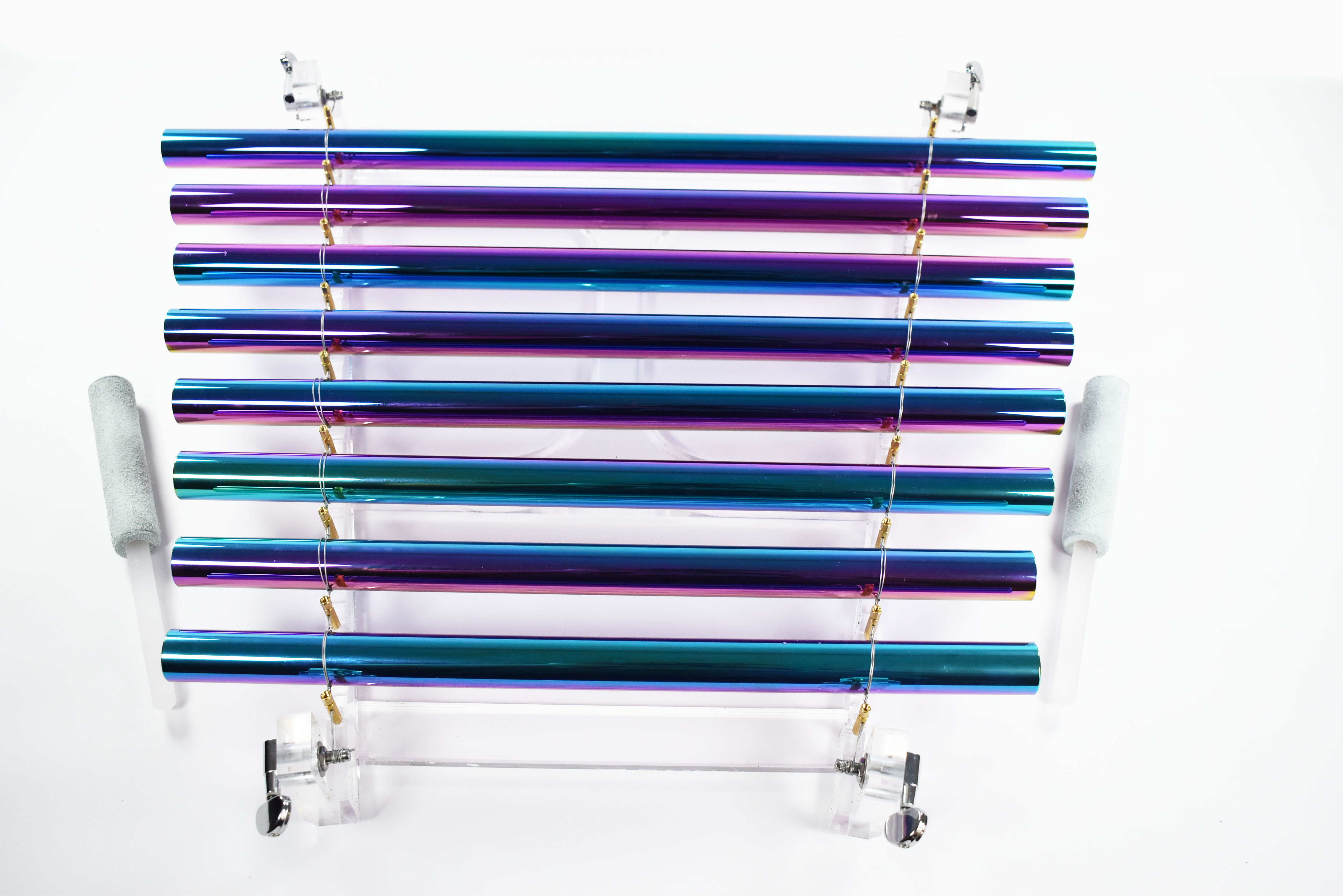 Cosmic Quartz Crystal Singing Harp — 8 Tube