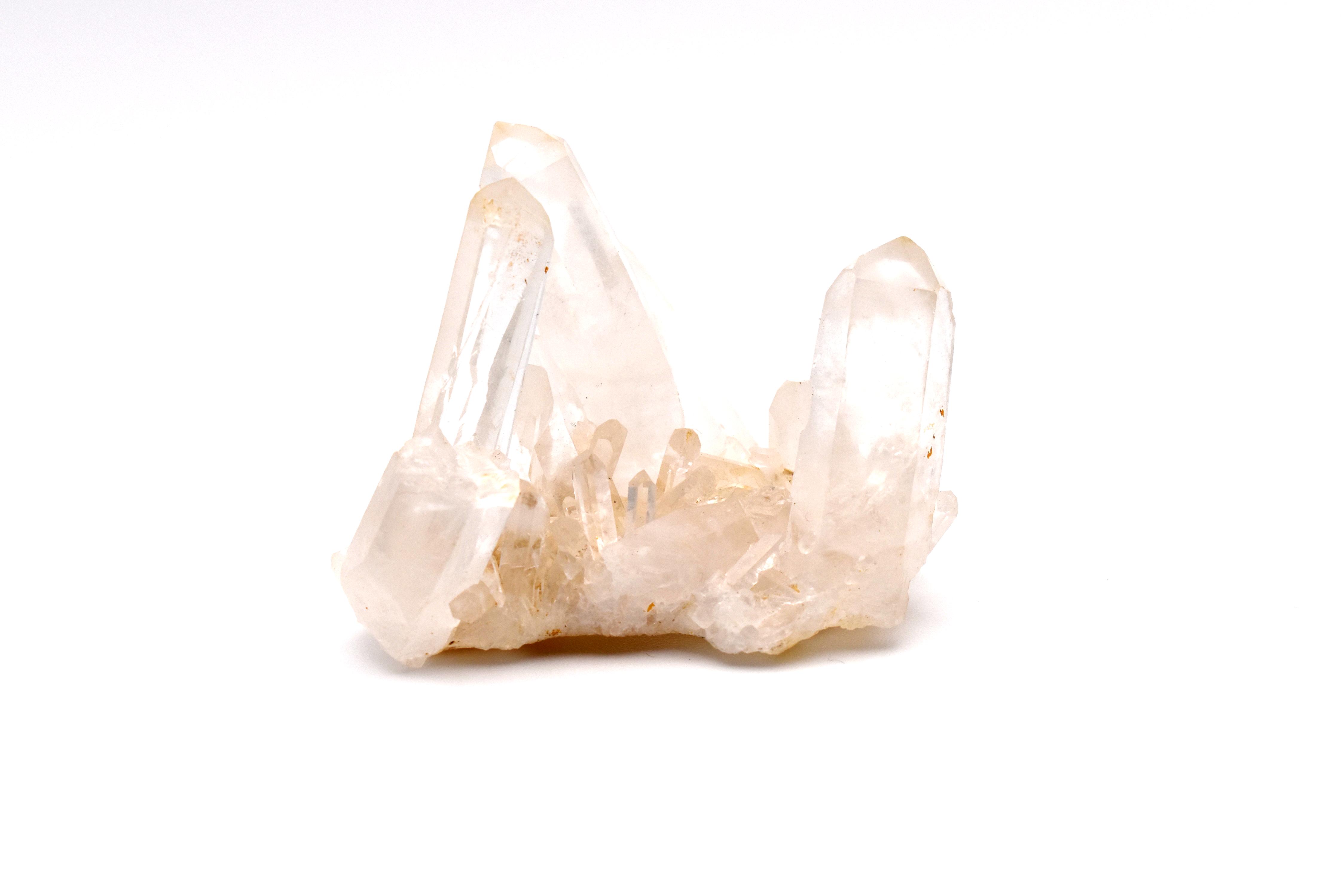 Natural Rough Quartz Crystal Cluster — Medium